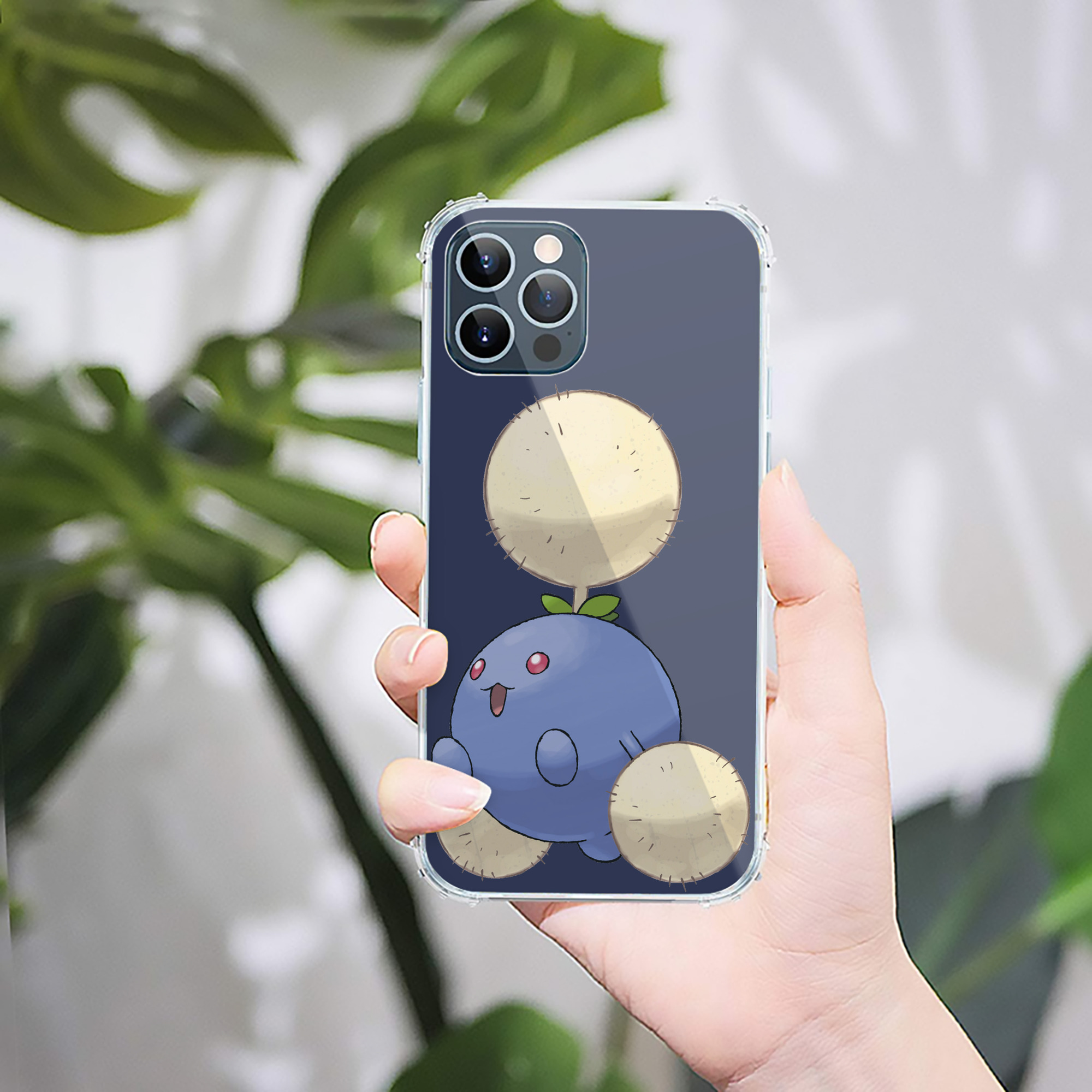 （画像用） ポケットモンスター Pokémon 【iPhone 12シリーズ対応】透明スマホケース（クリアソフトケース）